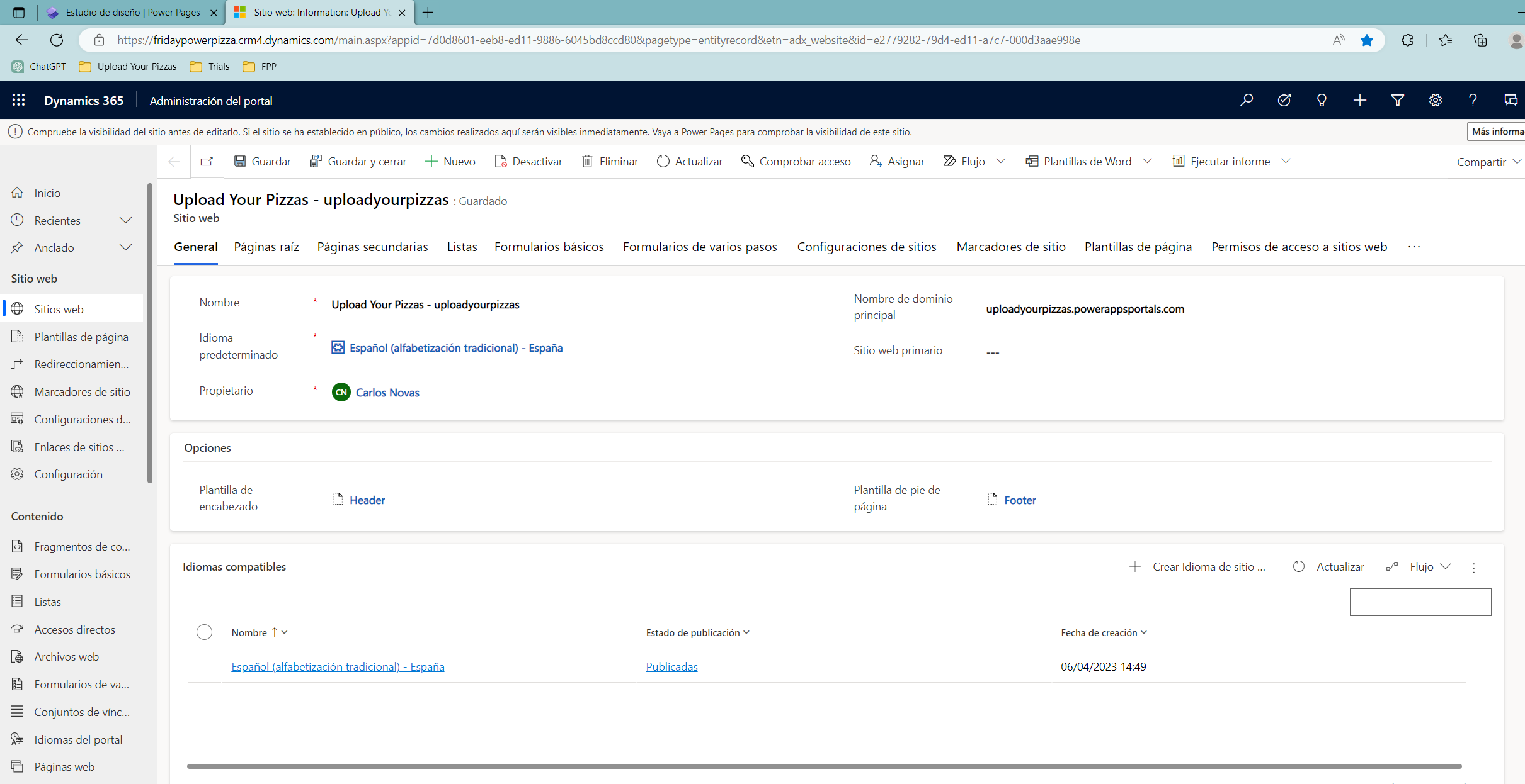 ERD_Integracion-Sharepoint-D365-PowerPages_1 ERD_Integracion-Sharepoint-D365-PowerPages_1