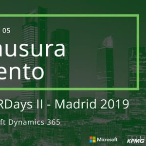 Acceso: D365 P06.05. – CLAUSURA EVENTO
