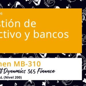 Acceso: D3F MB-310.06. GESTIÓN DE EFECTIVO Y BANCOS