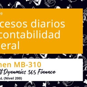 Acceso: D3F MB-310.09. PROCESOS DIARIOS DE CONTABILIDAD GENERAL