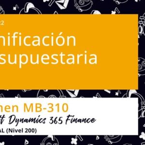 Acceso: D3F MB-310.22. PLANIFICACIÓN PRESUPUESTARIA