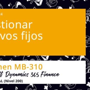 Acceso: D3F MB-310.24. GESTIONAR ACTIVOS FIJOS