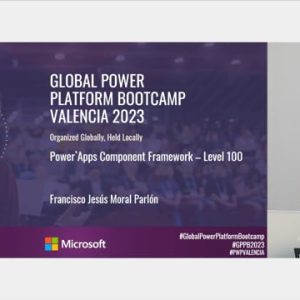 Curso completo: PowerApps Component Framework – Fran Moral – PP BootCamp Valencia 23