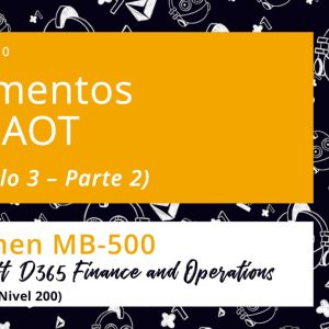 Acceso: D3FO MB500.10. ELEMENTOS DEL AOT – Parte 2