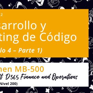 Acceso: D3FO MB500.12. DESARROLLO Y TESTING DE CÓDIGO – Parte 1