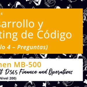 Acceso: D3FO MB500.14. DESARROLLO Y TESTING DE CÓDIGO – Preguntas