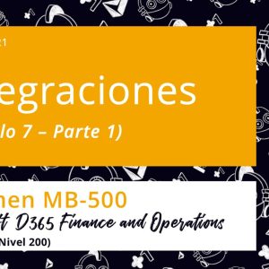 Acceso: D3FO MB500.21. INTEGRACIONES – Parte 1