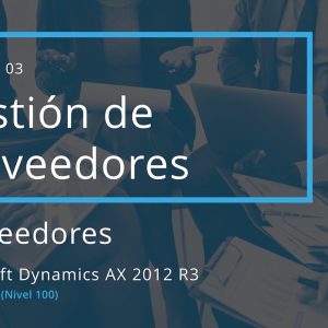 Acceso: AX 04.03. – GESTIÓN DE PROVEEDORES