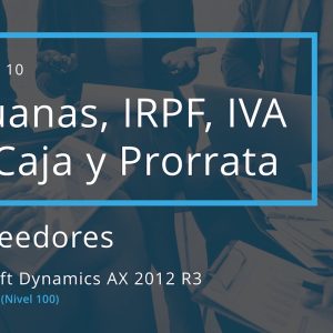 Acceso: AX 04.10. – ADUANAS, IRPF, IVA DE CAJA, PRORRATA
