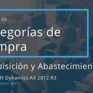 Acceso: AX 07.03. – CATEGORÍAS DE COMPRA