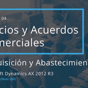 Acceso: AX 07.04. – PRECIOS Y ACUERDOS COMERCIALES