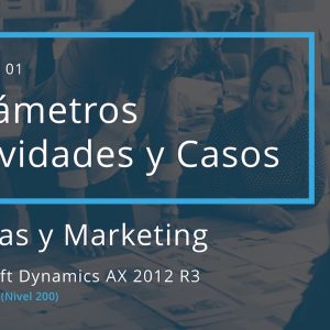 Acceso: AX 08.01. – PARÁMETROS, ACTIVIDADES Y CASOS