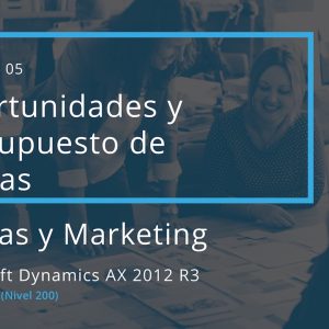 Acceso: AX 08.05. – OPORTUNIDADES Y PRESUPUESTOS DE VENTAS