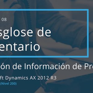 Acceso: AX 09.08. – DESGLOSE DE INVENTARIO