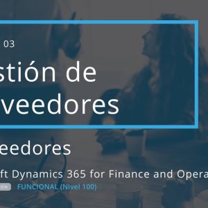 Acceso: D3FO 04.03. GESTIÓN DE PROVEEDORES