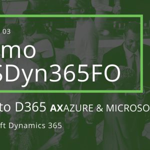 Acceso: D3FO P05.03. – DEMO MSDyn365FO