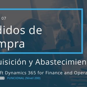 Acceso: D3FO 07.07. PEDIDOS DE COMPRA