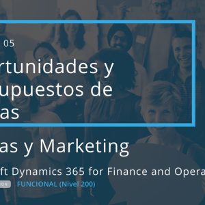 Acceso: D3FO 08.05. OPORTUNIDADES Y PRESUPUESTOS DE VENTAS