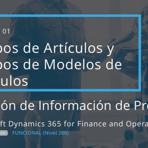 Acceso: D3FO 09.01. – GRUPOS DE ARTÍCULOS Y GRUPOS DE MODELOS DE ARTÍCULO