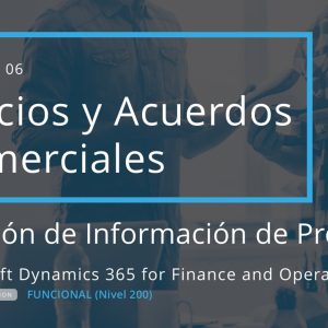Acceso: D3FO 09.06. – PRECIOS Y ACUERDOS COMERCIALES