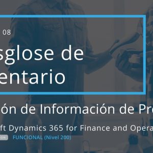 Acceso: D3FO 09.08. – DESGLOSE DE INVENTARIO