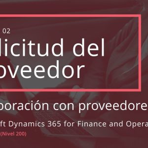 Acceso: D3FO CP01.02. – SOLICITUD DEL PROVEEDOR